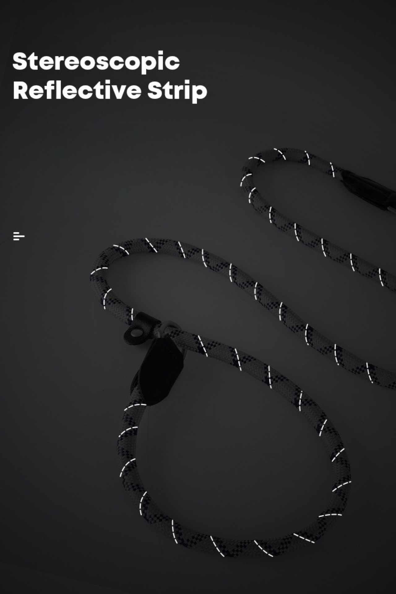 Dog Reflective Strip Leash