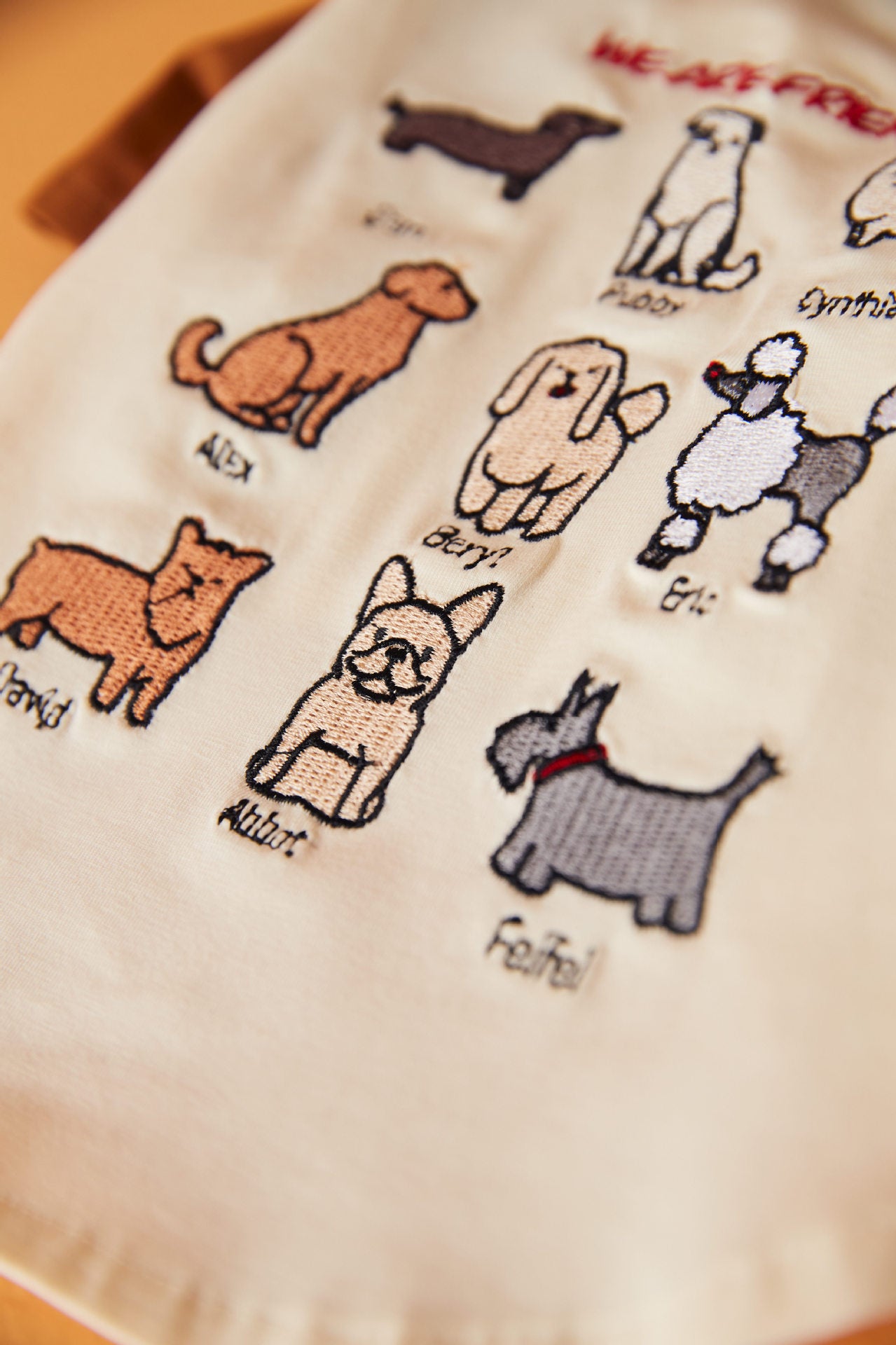 Animal Patent Embroider T-Shirt