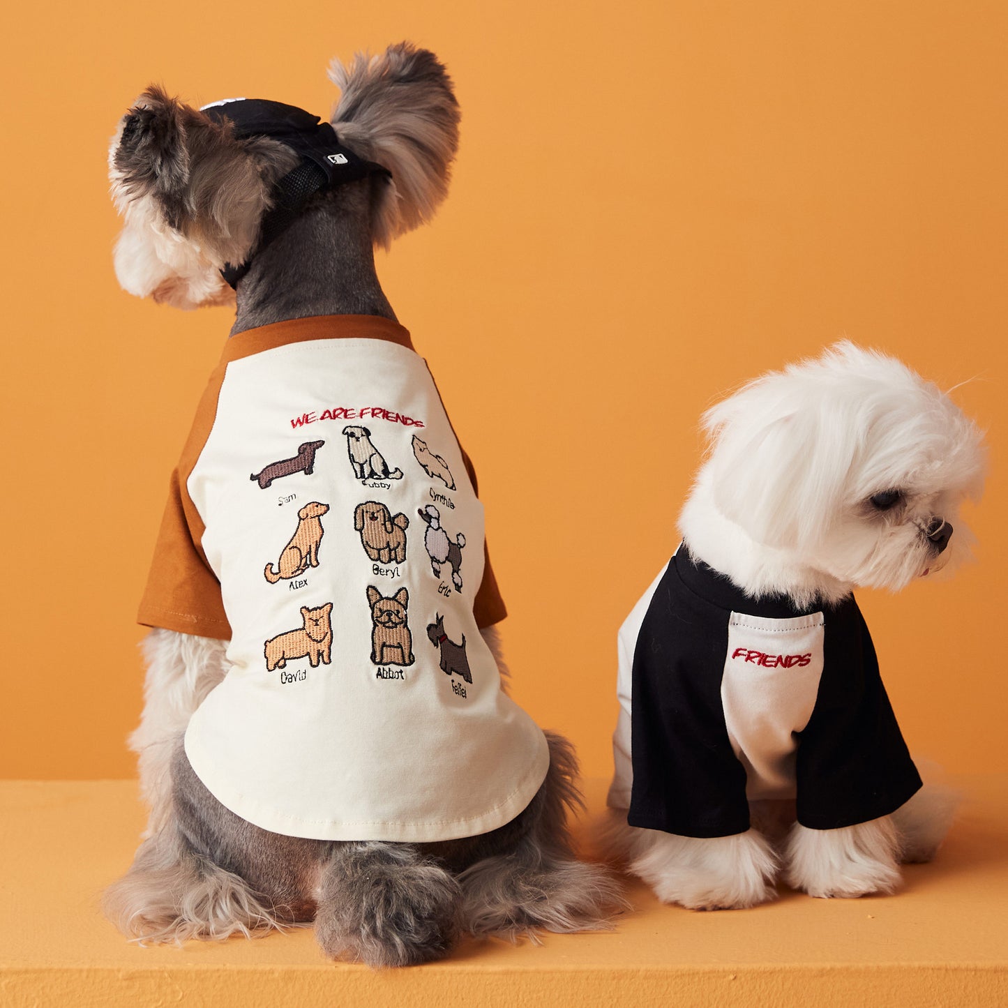 Animal Patent Embroider T-Shirt