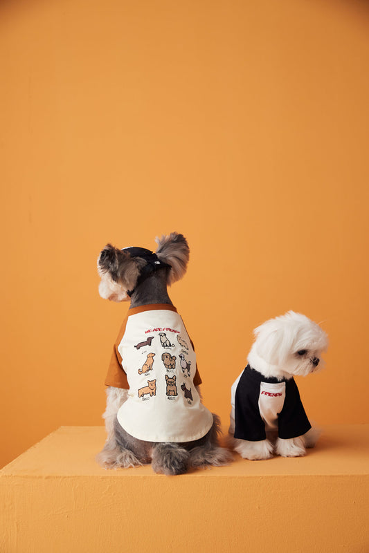 Animal Patent Embroider T-Shirt