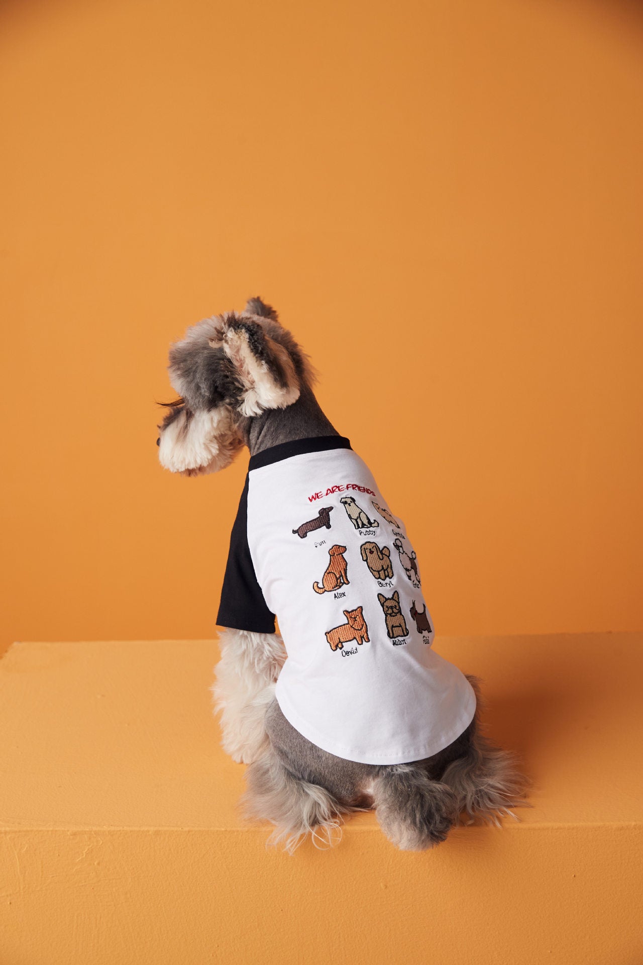 Animal Patent Embroider T-Shirt