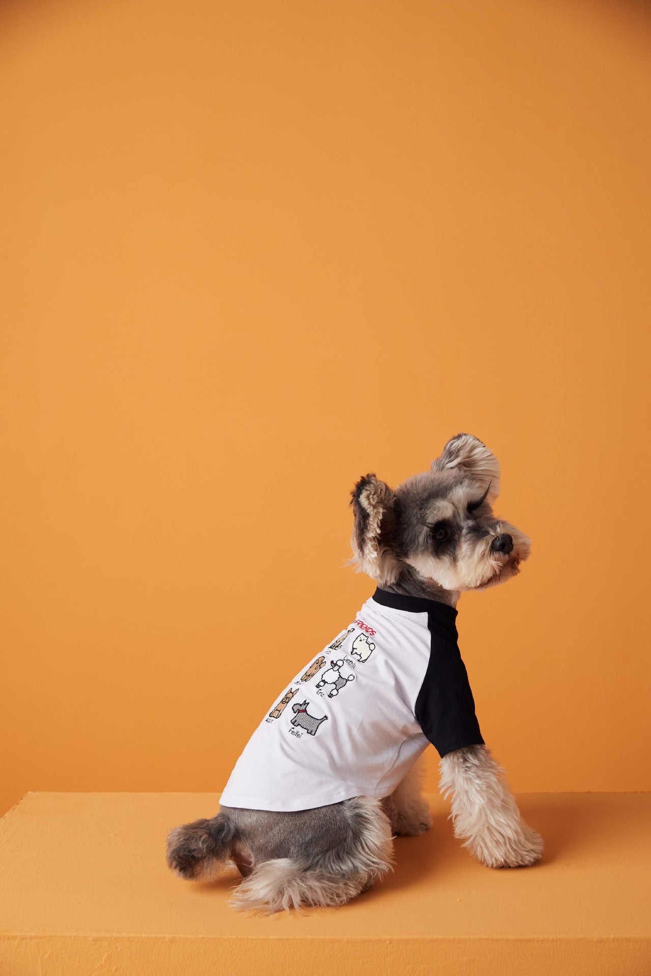 Animal Patent Embroider T-Shirt